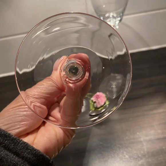 Crystal wine goblets - Picture 6 of 7